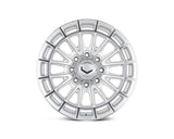 20" Vossen HFX5 Silver Polished 20x9 Wheels Fits GMC Sierra 2500HD 3500HD