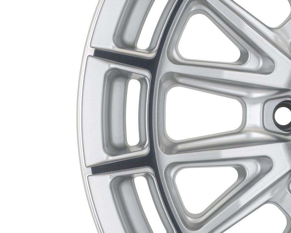 20" Vossen HFX5 Silver Polished 20x9 Wheels Fits Chevy Silverado 2500HD 3500HD
