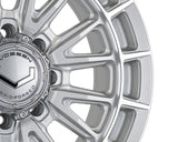 20" Vossen HFX5 Silver Polished 20x9 Concave Wheels Rims Fits RAM 2500 3500