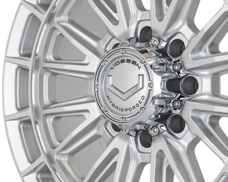 20" Vossen HFX5 Silver Polished 20x9 Concave Wheels Rims Fits RAM 2500 3500
