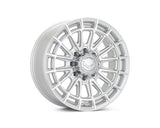 20" Vossen HFX5 Silver Polished 20x9 Wheels Fits Chevy Silverado 2500HD 3500HD
