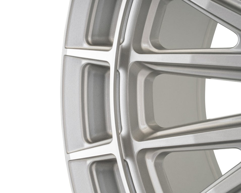 22" Vossen HFX5 Silver Polished 22x10 Wheels Fits GMC Sierra 2500HD 3500HD