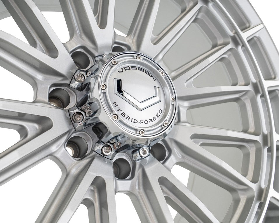 20" Vossen HFX5 Silver Polished 20x10 Concave Wheels Rims Fits RAM 2500 3500