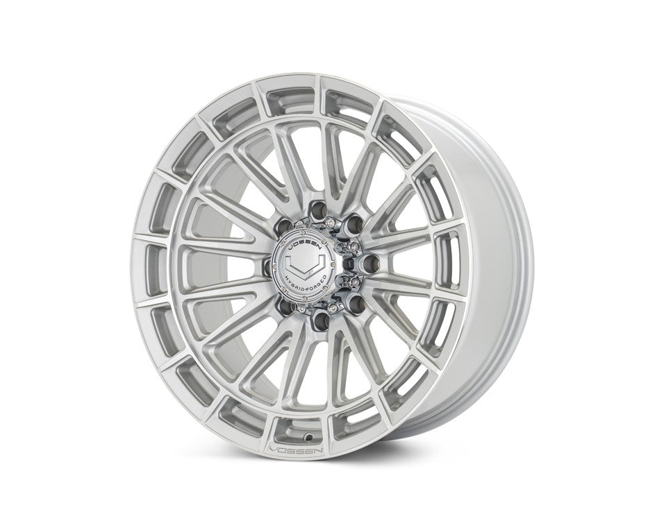 20" Vossen HFX5 Silver Polished 20x10 Wheels Fits GMC Sierra HD 2001-2010