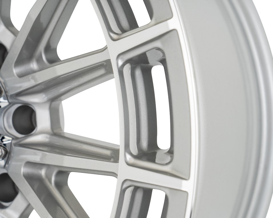 22" Vossen HFX5 Silver Polished 22x10 Concave Wheels Rims Fits RAM 2500 3500