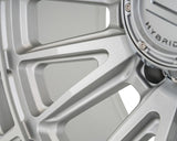 22" Vossen HFX5 Silver Polished 22x10 Wheels Fits GMC Sierra 2500HD 3500HD