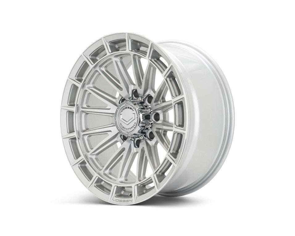 22" Vossen HFX5 Silver Polished 22x10 Wheels Fits GMC Sierra 2500HD 3500HD