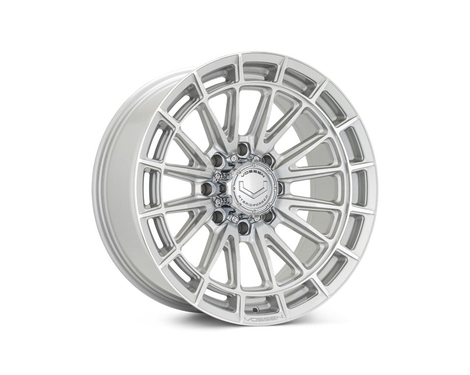 22" Vossen HFX5 Silver Polished 22x10 Wheels Fits Ford F250 F350 Super Duty