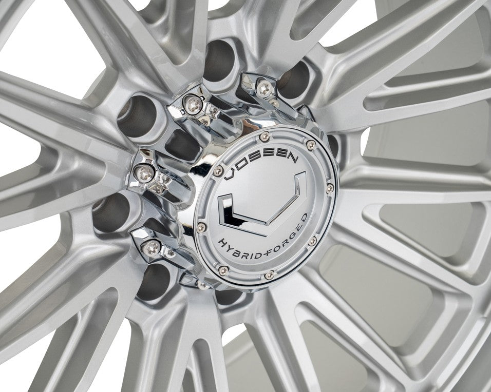 22" Vossen HFX5 Silver Polished 22x10 Wheels Fits GMC Sierra 2500HD 3500HD