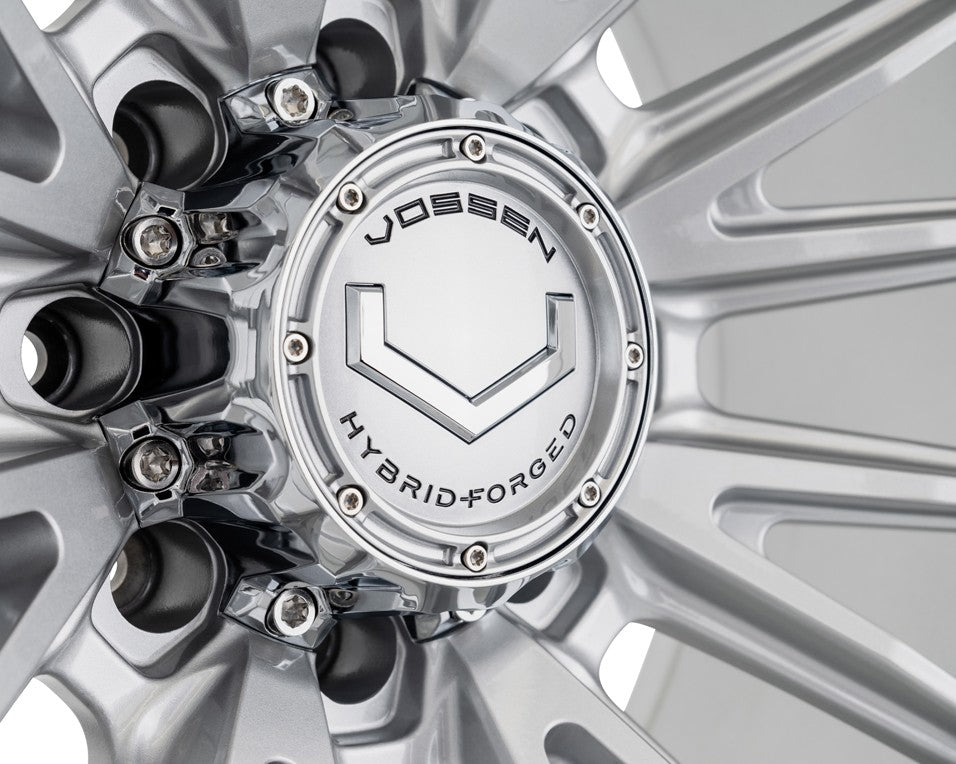 22" Vossen HFX5 Silver Polished 22x12 Wheels Fits Chevy Silverado 2500HD 3500HD