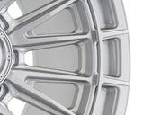 22" Vossen HFX5 Silver Polished 22x12 Wheels Fits Chevy Silverado 2500HD 3500HD