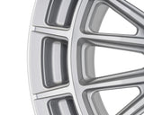 24" Vossen HFX5 Silver Polished 24x12 Wheels Fits Chevy Silverado HD 2001-2010
