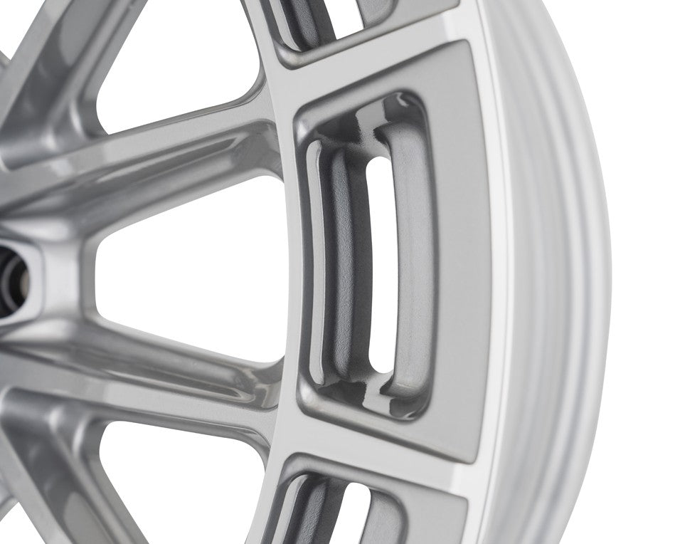 22" Vossen HFX5 Silver Polished 22x12 Wheels Fits GMC Sierra 2500HD 3500HD
