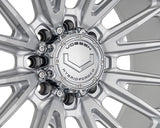 24" Vossen HFX5 Silver Polished 24x12 Wheels Fits Ford F250 F350 Super Duty