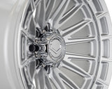 24" Vossen HFX5 Silver Polished 24x12 Concave Wheels Fits Dodge Ram 2500 3500