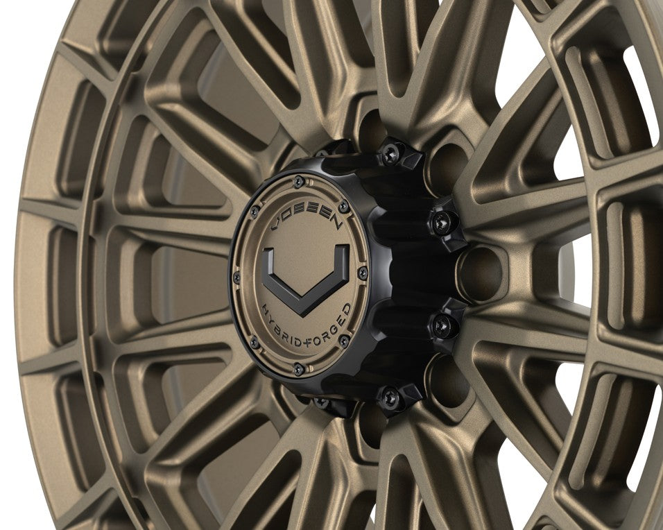 20" Vossen HFX5 Terra Bronze 20x9 Concave Wheels Fits GMC Sierra 2500HD 3500HD