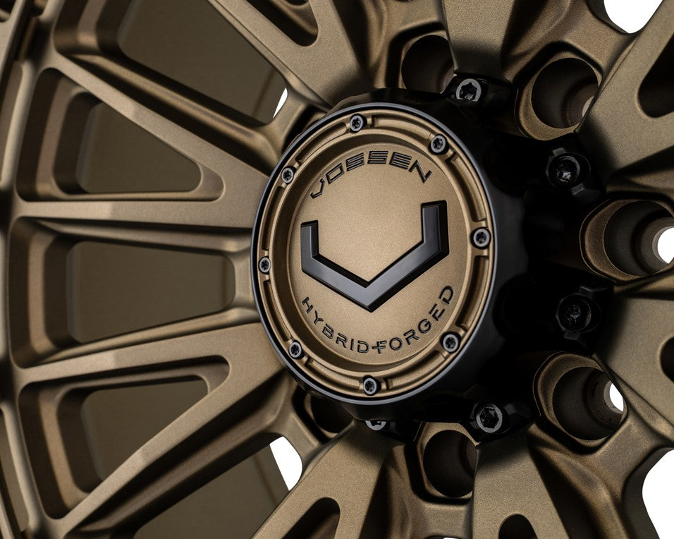 20" Vossen HFX5 Terra Bronze 20x10 Wheels Fits Chevy Silverado 2500HD 3500HD