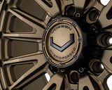 20" Vossen HFX5 Terra Bronze 20x10 Wheels Fits Chevy Silverado HD 2001-2010