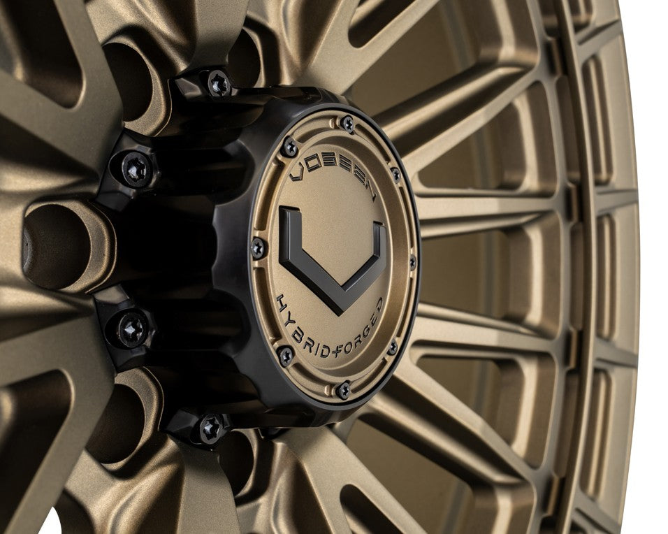 20" Vossen HFX5 Terra Bronze 20x10 Concave Wheels Fits Ford F250 F350 Super Duty
