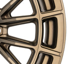 24" Vossen HFX5 Terra Bronze 24x12 Concave Wheels Fits GMC Sierra 2500HD 3500HD