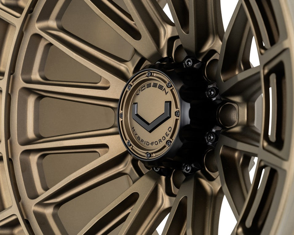 22" Vossen HFX5 Terra Bronze 22x12 Wheels Fits Chevy Silverado 2500HD 3500HD