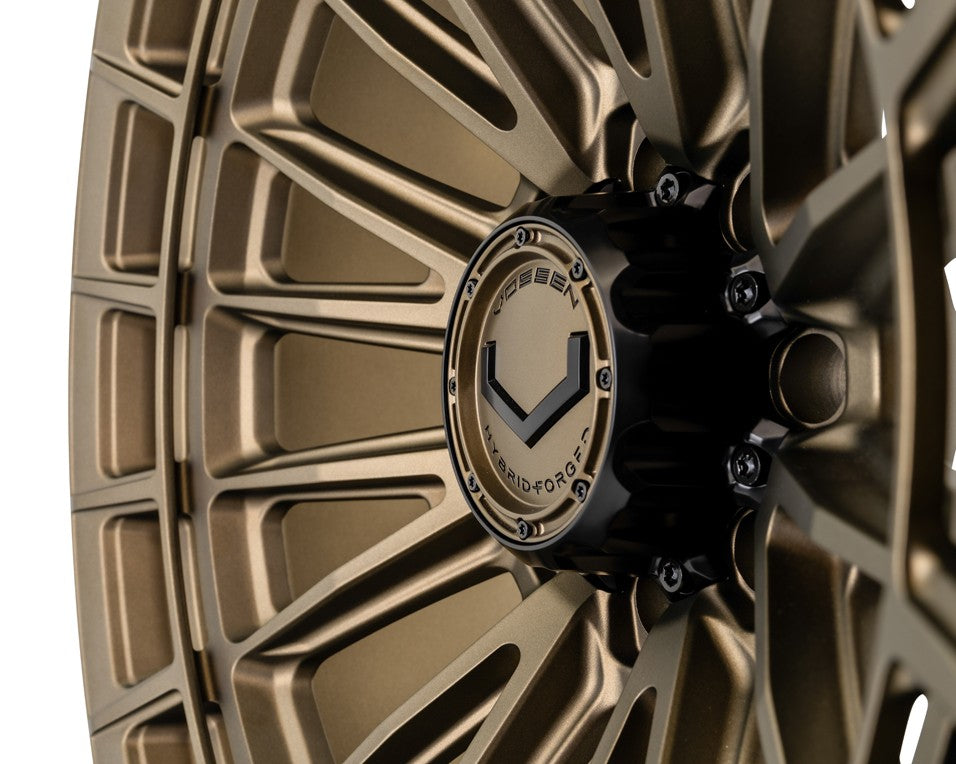 22" Vossen HFX5 Terra Bronze 22x12 Wheels Fits Chevy Silverado 2500HD 3500HD