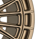 24" Vossen HFX5 Terra Bronze 24x12 Concave Wheels Fits GMC Sierra 2500HD 3500HD