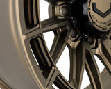 22" Vossen HFX5 Terra Bronze 22x12 Wheels Fits Chevy Silverado 2500HD 3500HD