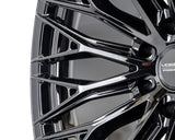 20" Vossen HFX6 Gloss Black 20x9.5 Concave Wheels Rims Fits Ford Bronco