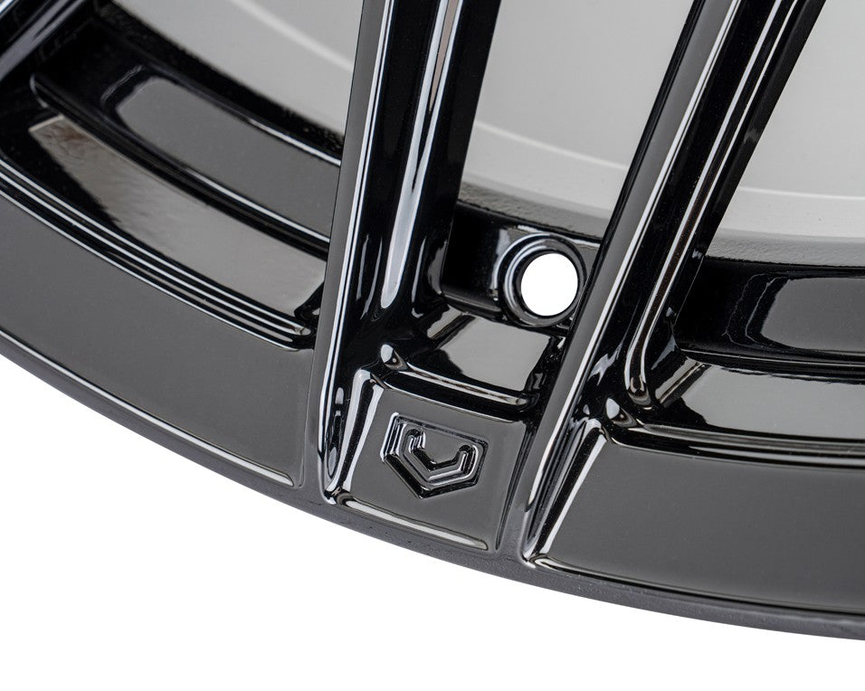 20" Vossen HFX6 Gloss Black 20x9.5 Concave Wheels Rims Fits Cadillac Escalade