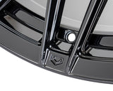 22" Vossen HFX6 Gloss Black 22x9.5 Concave Wheels Rims Fits Ford F150 2015-2020