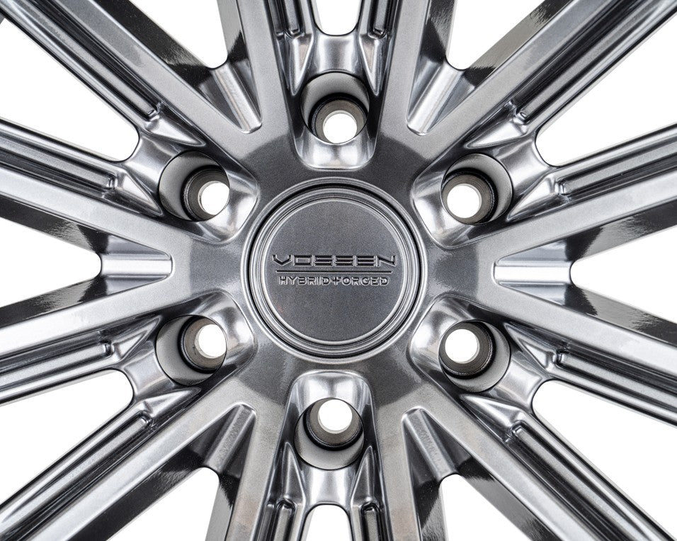 24" Vossen HFX6 Hyper Gunmetal 24x10 Concave Wheels Fits Ford F150 2015-2020
