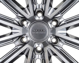 22" Vossen HFX6 Hyper Gunmetal 22x9.5 Concave Wheels Rims Fits Ford Bronco