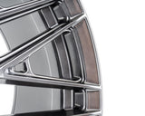 24" Vossen HFX6 Hyper Gunmetal 24x10 Wheels Fits Chevrolet Silverado 1500