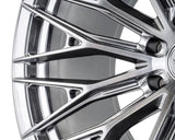 20" Vossen HFX6 Hyper Gunmetal 20x9.5 Wheels Fits Chevrolet Silverado 1500