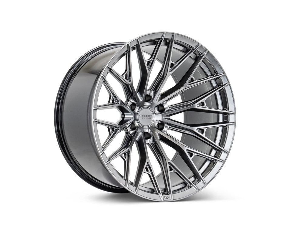 18" Vossen HFX6 Hyper Gunmetal 18x9 Concave Wheels Rims Fits RAM 1500 TRX