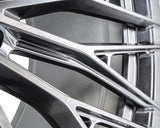 20" Vossen HFX6 Hyper Gunmetal 20x10 Concave Wheels Rims Fits RAM 1500 TRX