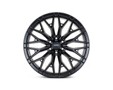 18" Vossen HFX6 Satin Black 18x9 Concave Wheels Rims Fits Ford Bronco
