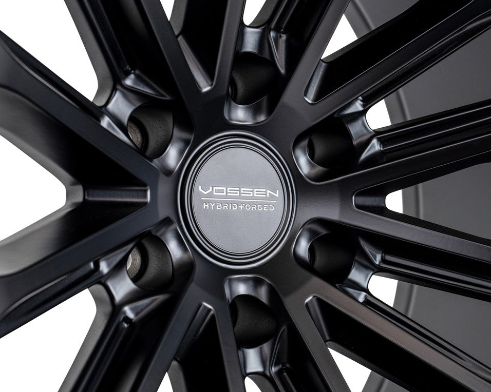 22" Vossen HFX6 Satin Black 22x9.5 Concave Wheels Rims Fits Ford Bronco