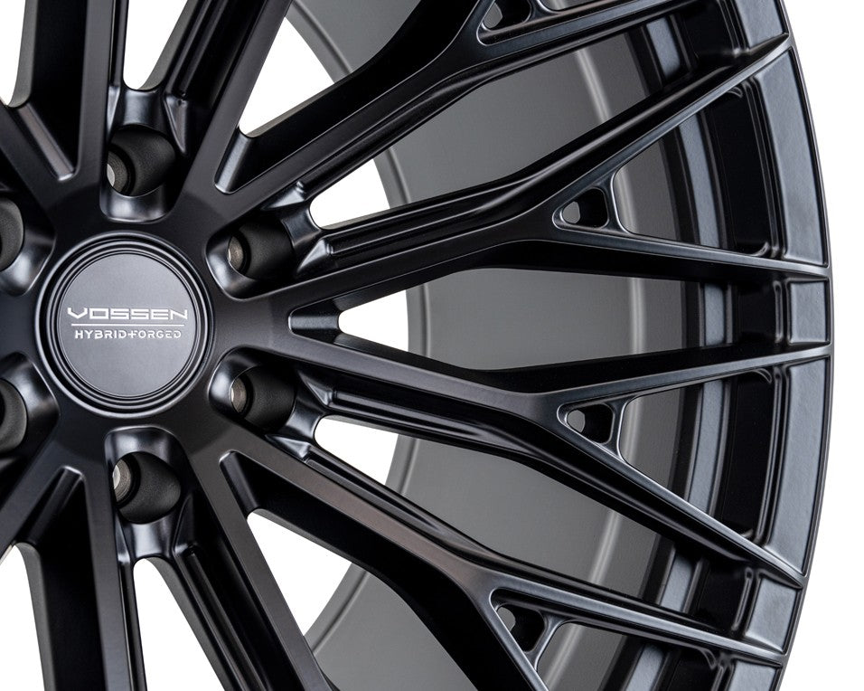 17" Vossen HFX6 Satin Black 17x9 Concave Wheels Rims Fits Ford Ranger Raptor