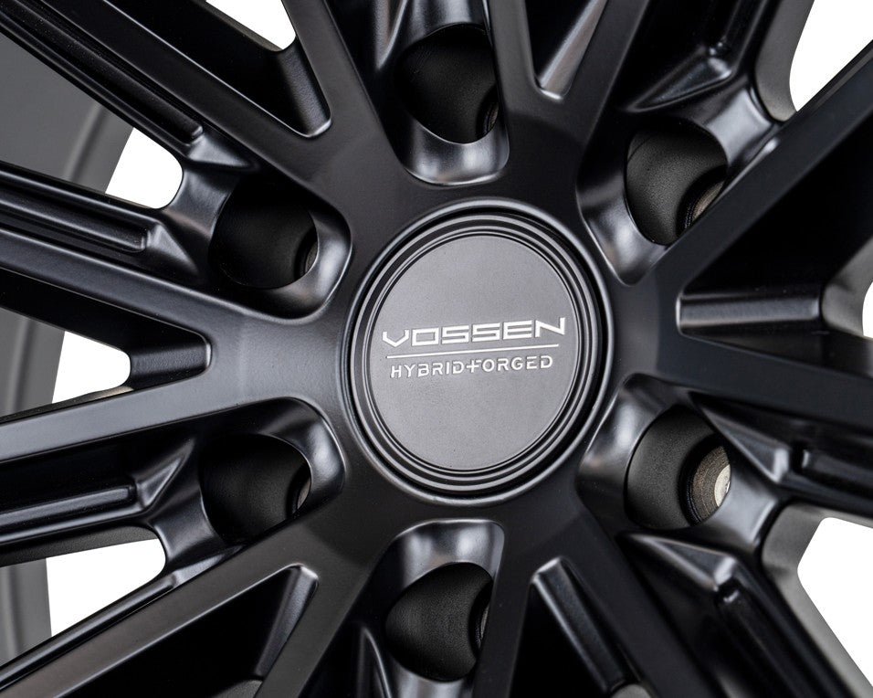 22" Vossen HFX6 Satin Black 22x9.5 Concave Wheels Rims Fits RAM 1500