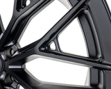 18" Vossen HFX6 Satin Black 18x9 Concave Wheels Rims Fits Ford Bronco