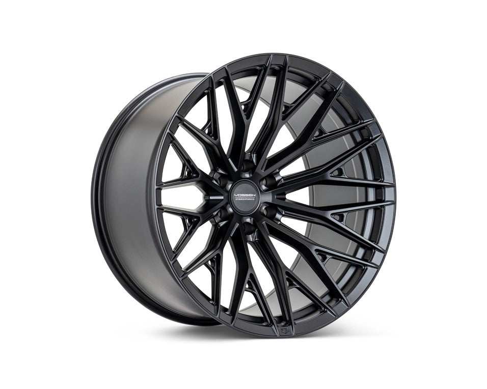 24" Vossen HFX6 Satin Black 24x10 Concave Wheels Rims Fits Chevrolet Tahoe