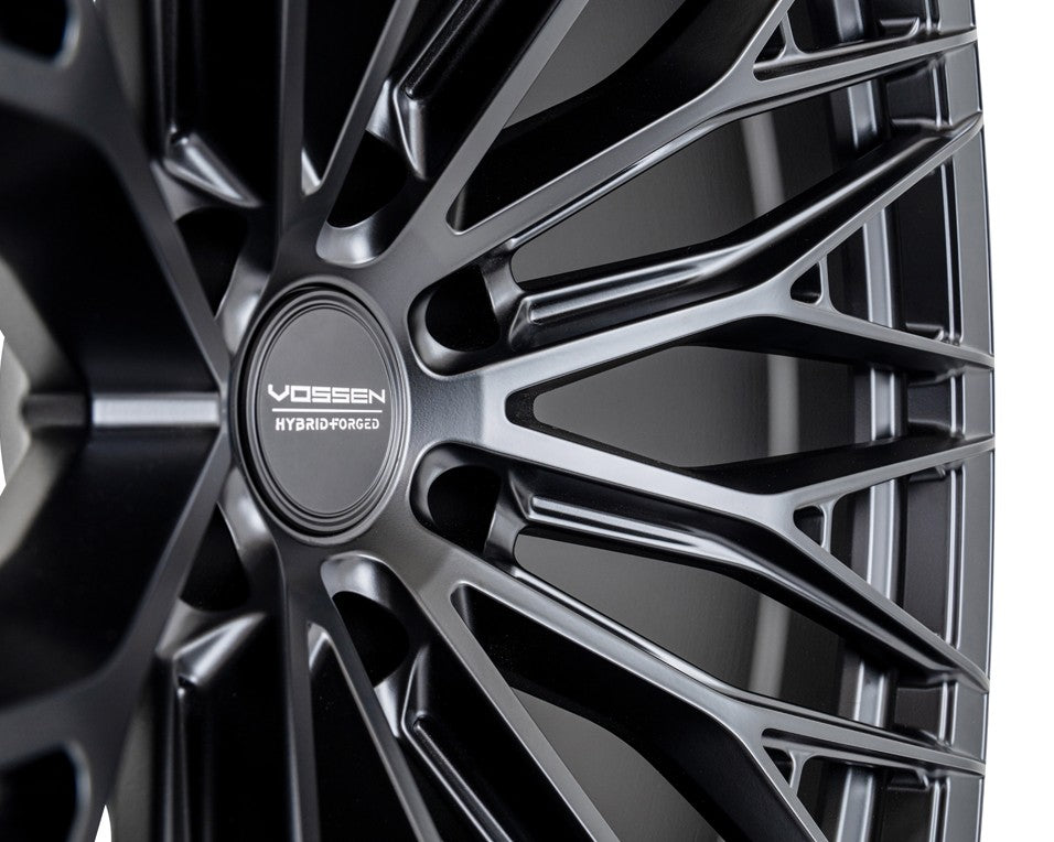22" Vossen HFX6 Satin Black 22x9.5 Concave Wheels Rims Fits Lincoln Navigator