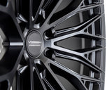 22" Vossen HFX6 Satin Black 22x12 Concave Wheels Rims Fits Ford F150 2015-2020