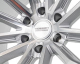 20" Vossen HFX6 Silver Polished 20x9.5 Concave Wheels Fits Cadillac Escalade