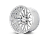 20" Vossen HFX6 Silver Polished 20x9.5 Concave Wheels Fits Cadillac Escalade