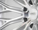 24" Vossen HFX6 Silver Polished 24x10 Concave Wheels Rims Fits Lincoln Navigator
