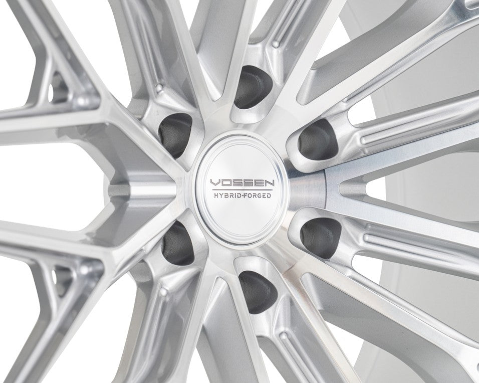 22" Vossen HFX6 Silver Polished 22x10 Concave Wheels Rims Fits RAM 1500 TRX