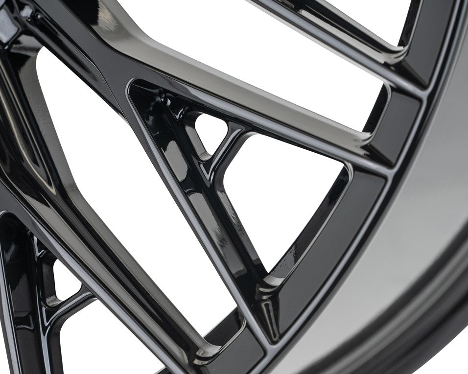 24" Vossen HFX6 Gloss Black 24x11 Concave Wheels Fits GMC Sierra 2500HD 3500HD